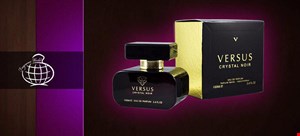 عطر ادکلن ورسوس ورساچه کریستال نویر مشکی فراگرنس ورد | Fragrance world Versus crystal noir